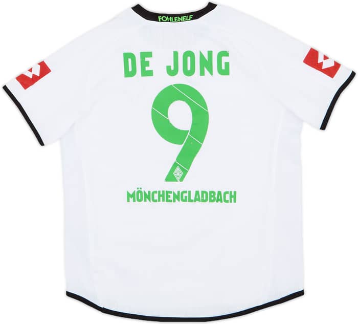 2012-13 Borussia Monchengladbach Home Shirt De Jong #9 - 6/10 - (S.Boys)