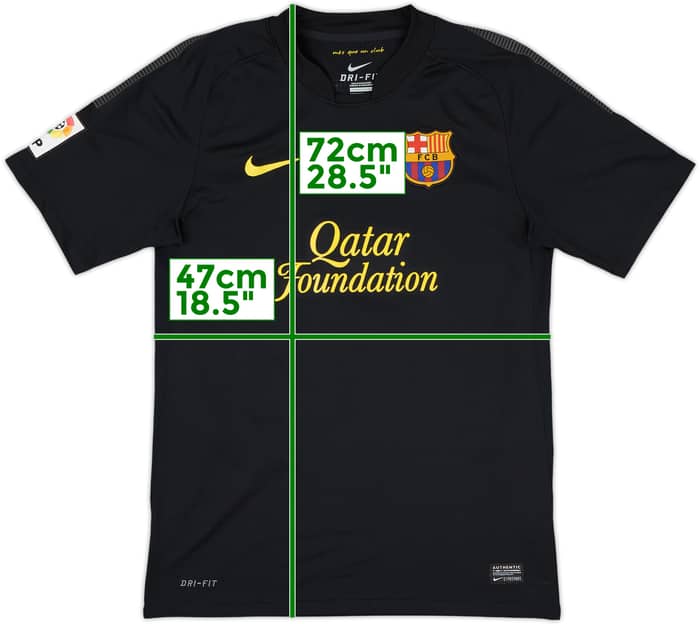 2011-12 Barcelona Away Shirt Messi #10 - 10/10 - (S)