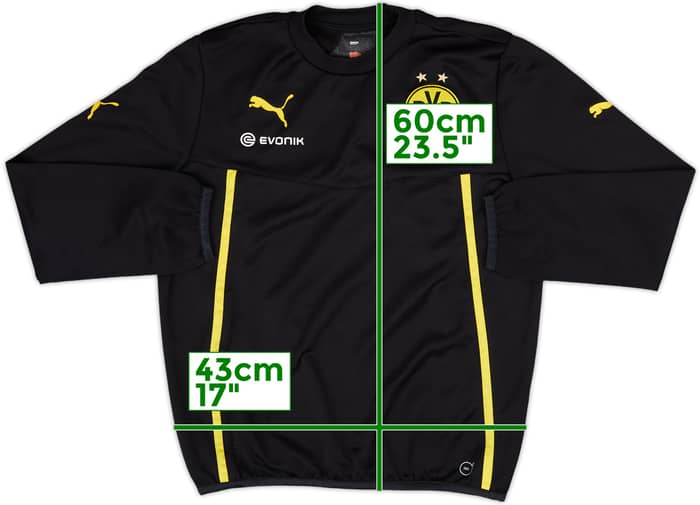 2013-14 Borussia Dortmund Puma Sweat Top - 8/10 - (L.Boys)