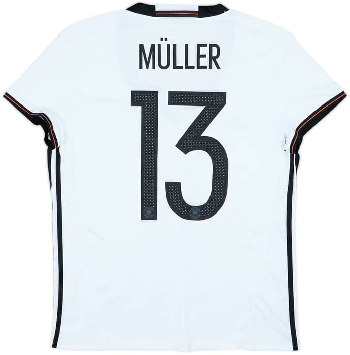 2015-16 Germany Home Shirt Muller #13 - 8/10 - (Women's XL)