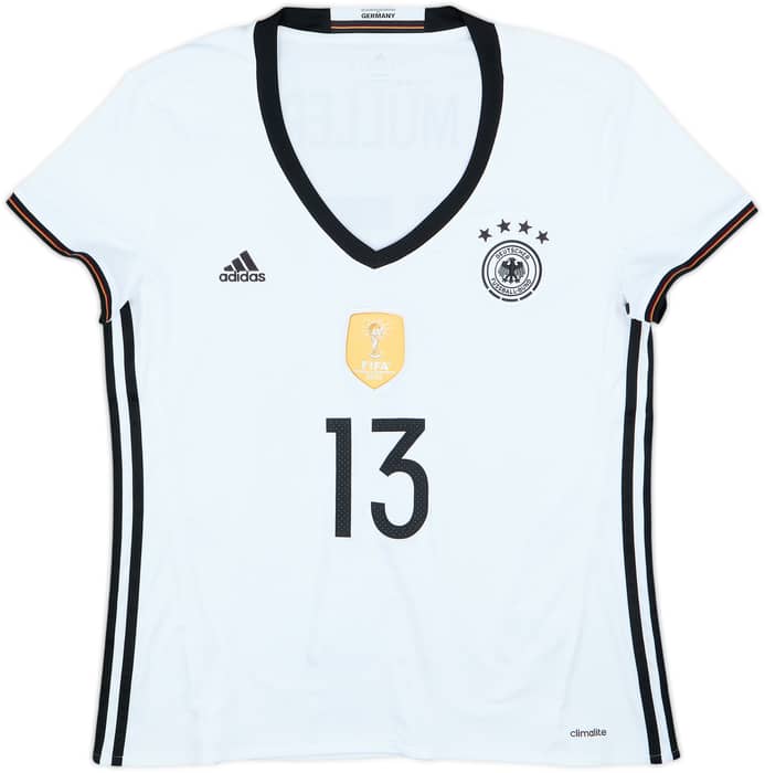 2015-16 Germany Home Shirt Muller #13 - 8/10 - (Women's XL)