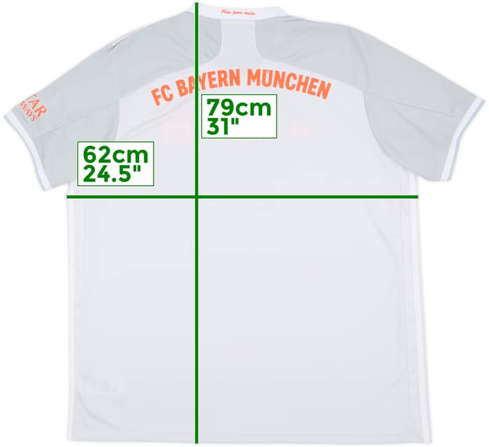 2020-21 Bayern Munich Away Shirt - 8/10 - (XXL)