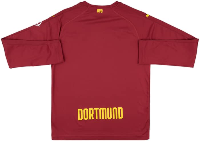 2019-20 Dortmund Third L/S Shirt - 8/10 - (XL.Boys)
