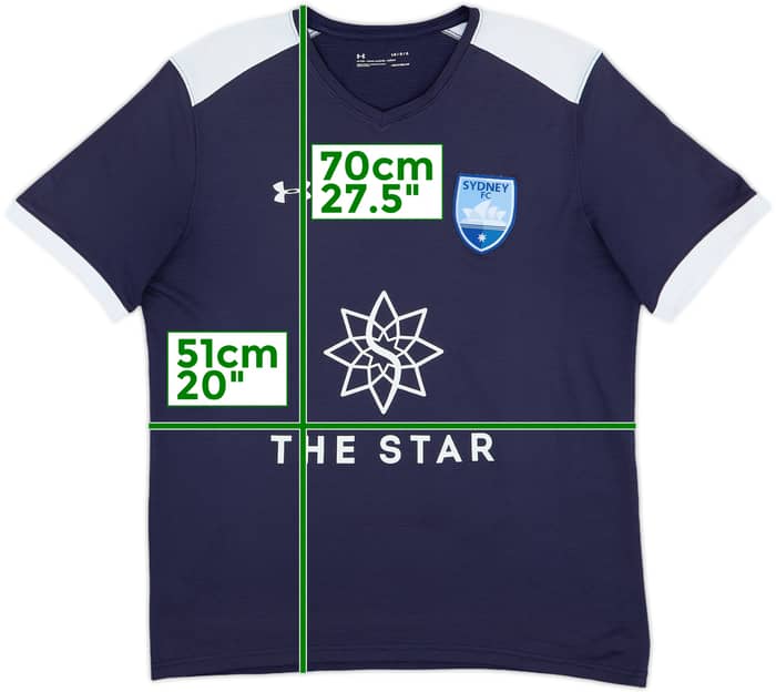 2019 Sydney FC Under Armour Training Shirt - 7/10 - (L)