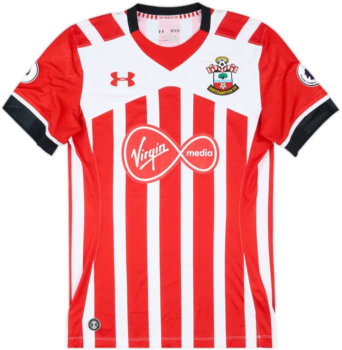 2016-17 Southampton Home Shirt Virgil #17 - 6/10 - (M)