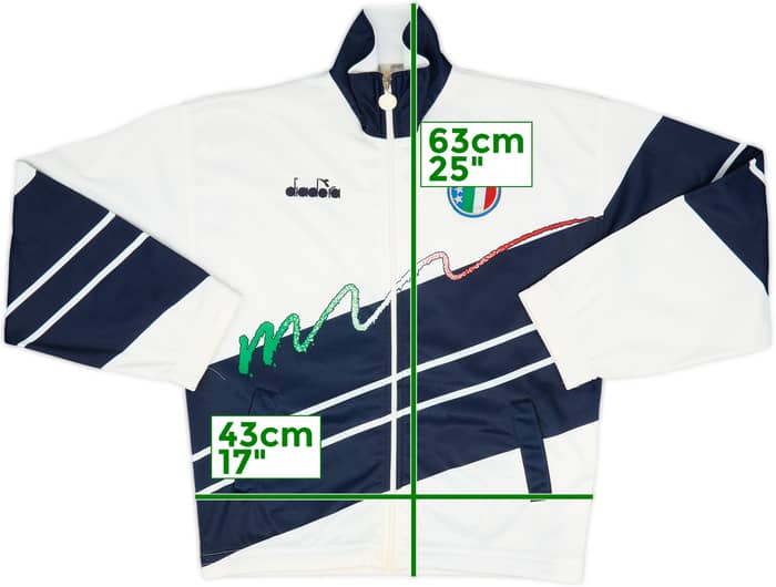1990 Italy Diadora Track Jacket - 7/10 - (S)