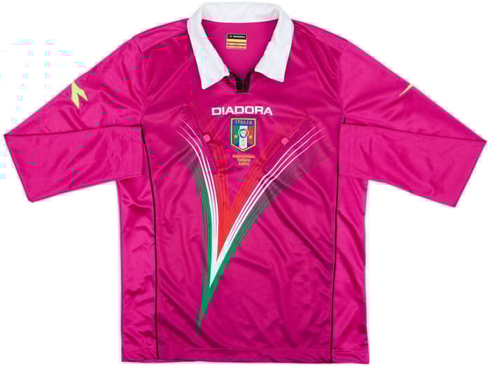 2012-13 Italy Diadora Referee L/S Shirt - 6/10 - (S)