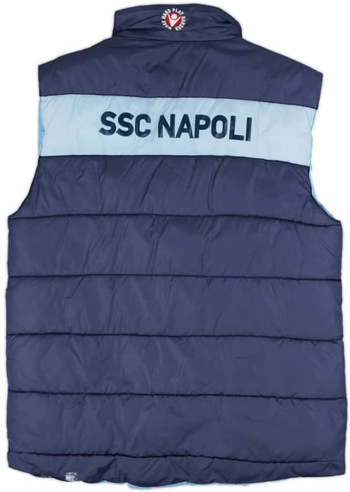 2009-10 Napoli Macron Padded Gilet - 6/10 - (L)