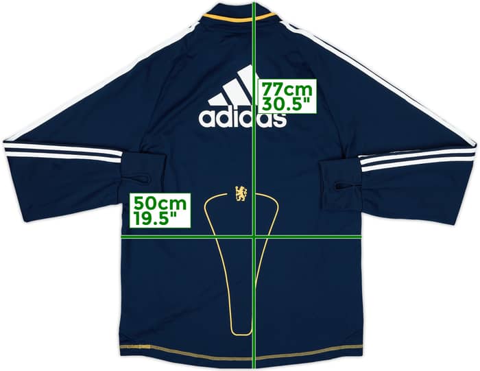 2010-11 Chelsea adidas Sweat Top - 8/10 - (L/XL)