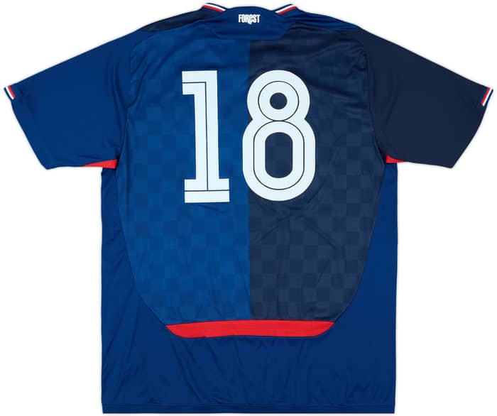 2009-10 Nottingham Forest Match Issue Away Shirt #18