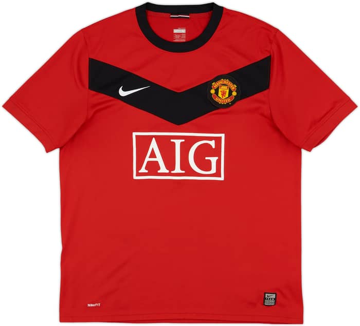2009-10 Manchester United Home Shirt Rooney #10 - 6/10 - (L)