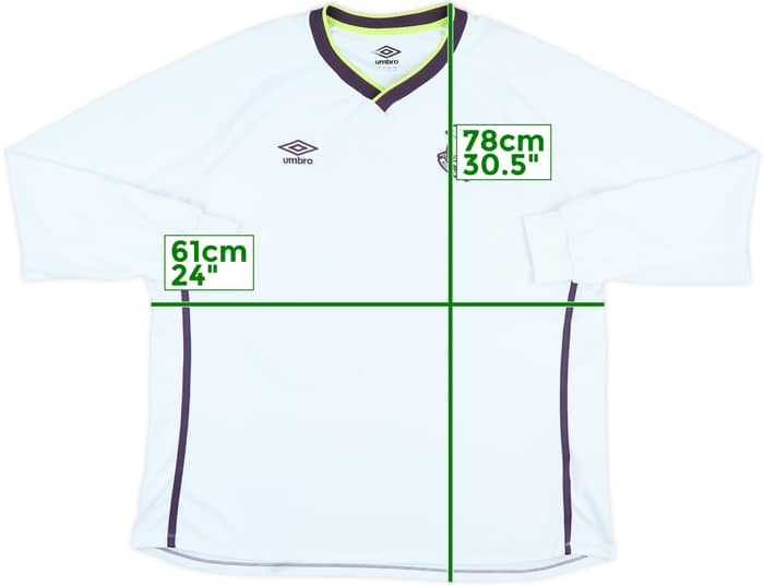 2014-15 Everton Third L/S Shirt Lukaku #10 - 8/10 - (XXL)