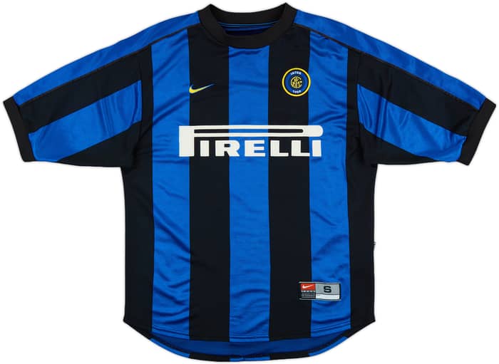 1999-00 Inter Milan Home Shirt Ronaldo #9 - 8/10 - (S)