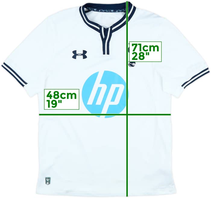 2013-14 Tottenham Home Shirt Kane #37 - 5/10 - (M)