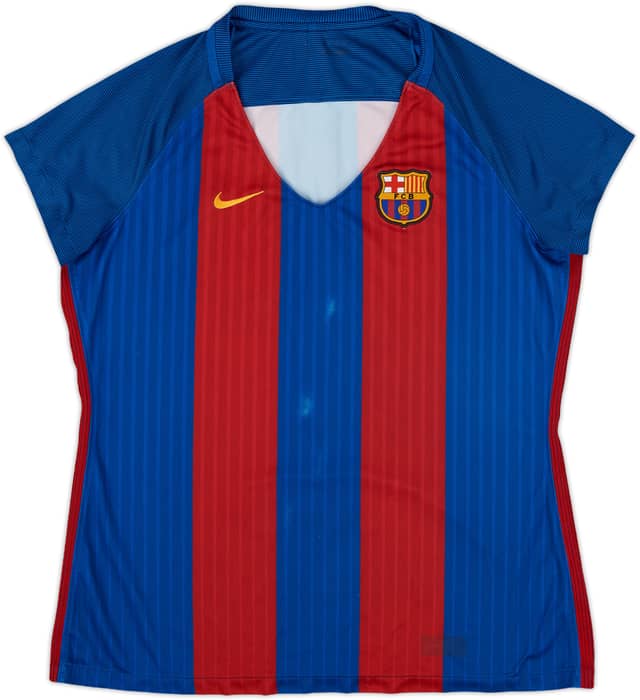 2016-17 Barcelona Home Shirt - 5/10 - (Women's XL)
