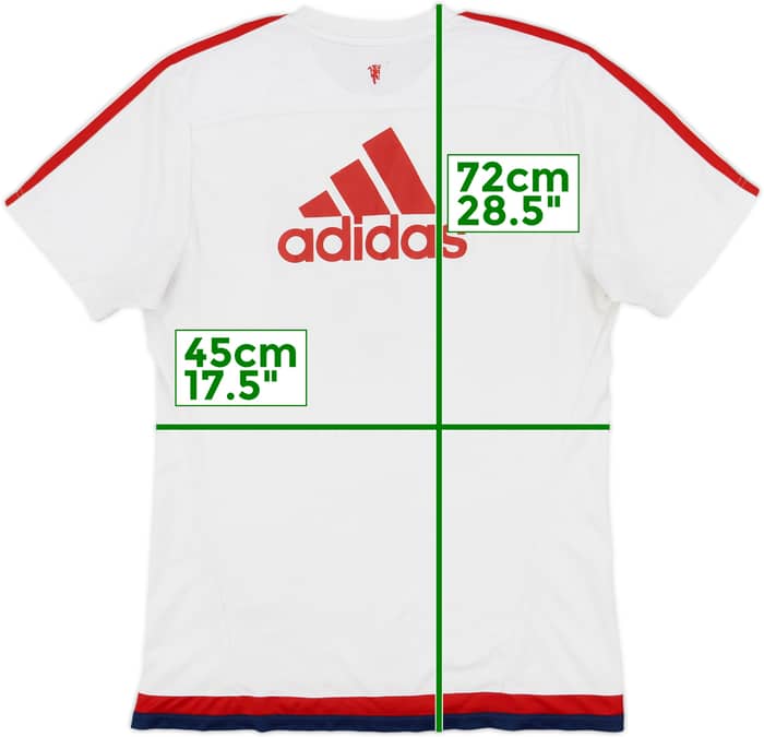 2015-16 Manchester United adizero Training Shirt - 5/10 - (M)