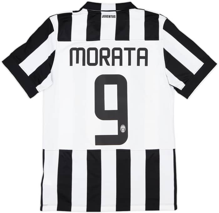 2014-15 Juventus Home Shirt Morata #9 - 5/10 - (S)