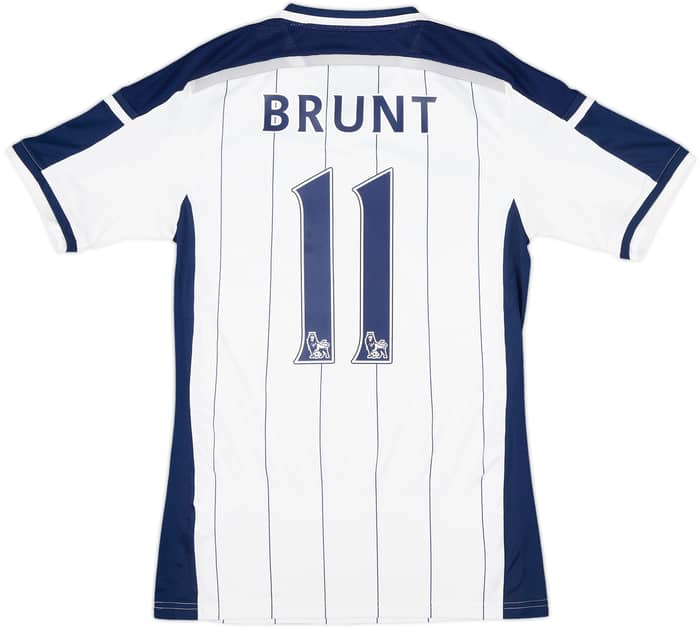 2014-15 West Brom Home Shirt Brunt #11 - 8/10 - (S)