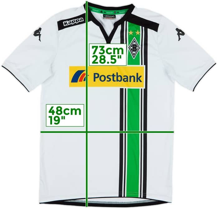 2015-16 Borussia Monchengladbach Home Shirt - 8/10 - (S)