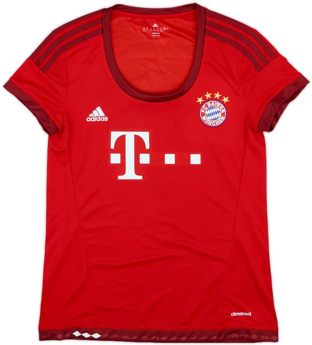 2015-16 Bayern Munich Home Shirt Lewandowski #9 - 9/10 - (Women's M)