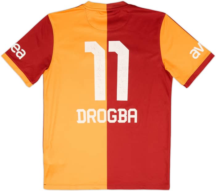 2013-14 Galatasaray Home Shirt Drogba #11 - 5/10 - (M)