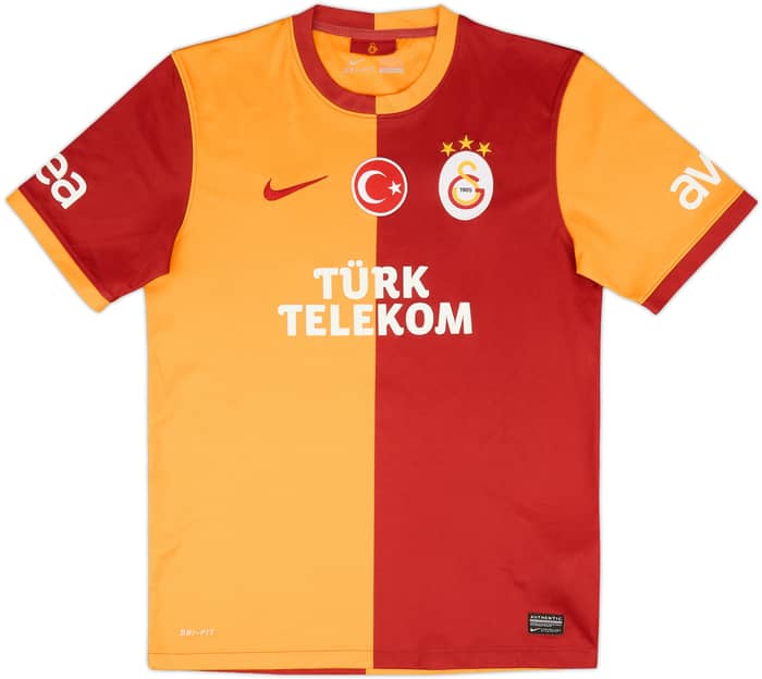 2013-14 Galatasaray Home Shirt Drogba #11 - 5/10 - (M)