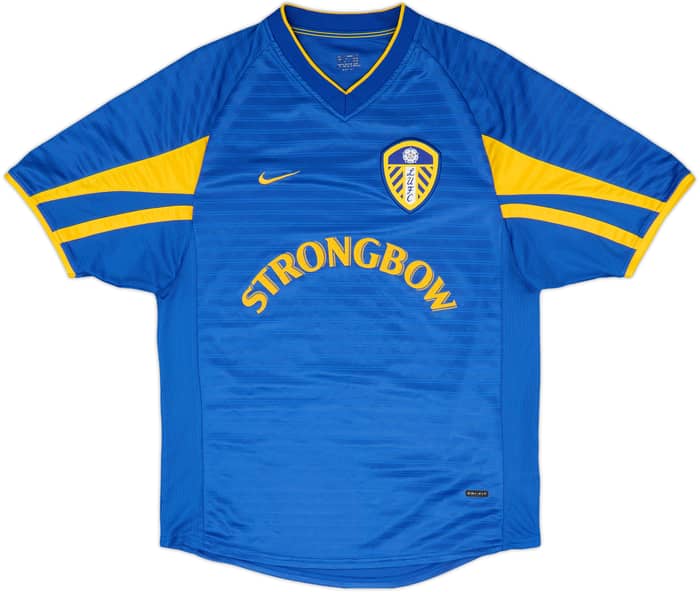 2001-03 Leeds United Away Shirt Radebe #5 - 7/10 - (S)