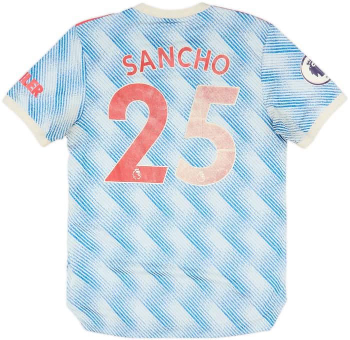 2021-22 Manchester United Authentic Away Shirt Sancho #20 - 4/10 - (M)