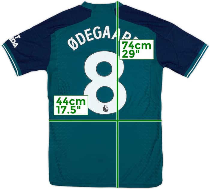 2023-24 Arsenal Authentic Third Shirt Odegaard #8 - 10/10 - (S)