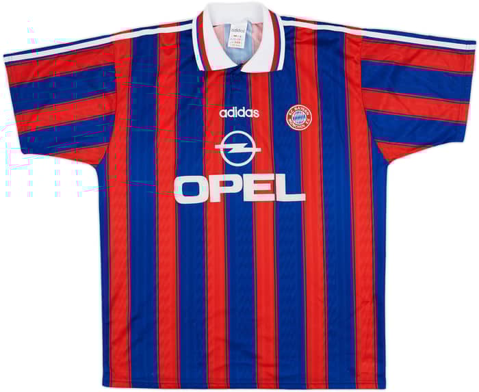 1995-97 Bayern Munich Home Shirt Scholl #7 - 8/10 - (XL)