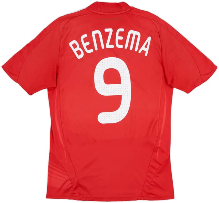 2007-08 France Away Shirt Benzema #9 - 5/10 - (S)