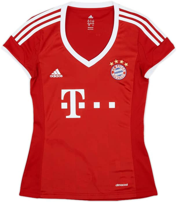 2013-14 Bayern Munich Home Shirt - 8/10 - (Women's S)