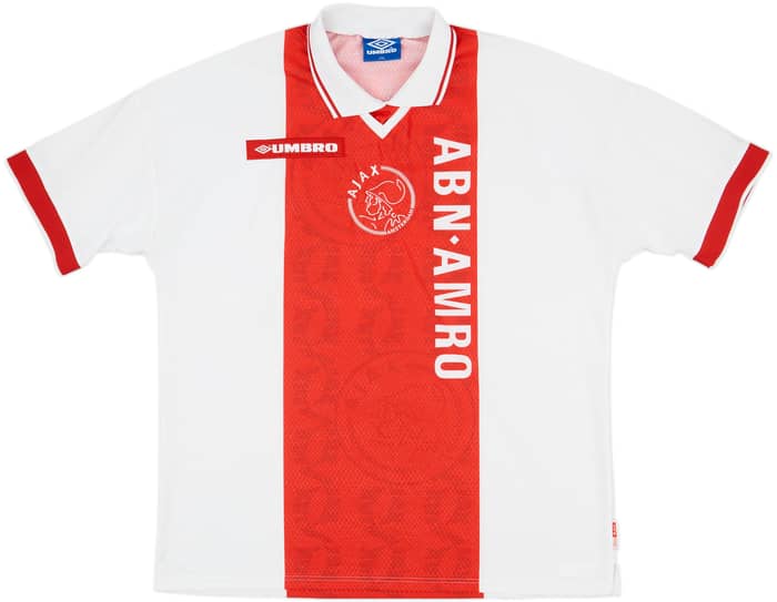 1998-99 Ajax Home Shirt F.De Boer #4 - 8/10 - (XXL)