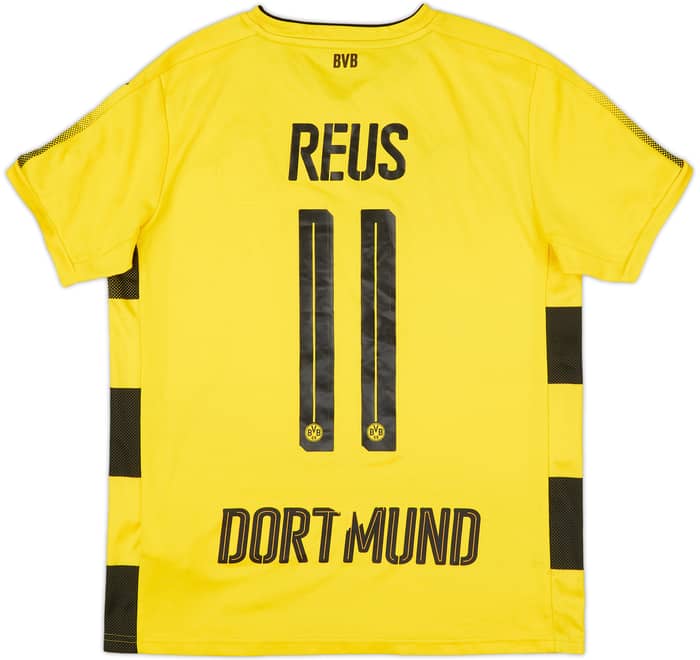 2017-18 Borussia Dortmund Home Shirt Reus #11 - 4/10 - (XL.Boys)
