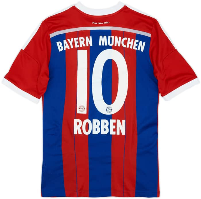 2014-15 Bayern Munich Home Shirt Robben #10 - 7/10 - (XL.Boys)