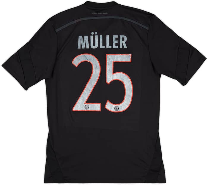 2014-15 Bayern Munich Third Shirt Muller #25 - 5/10 - (S)