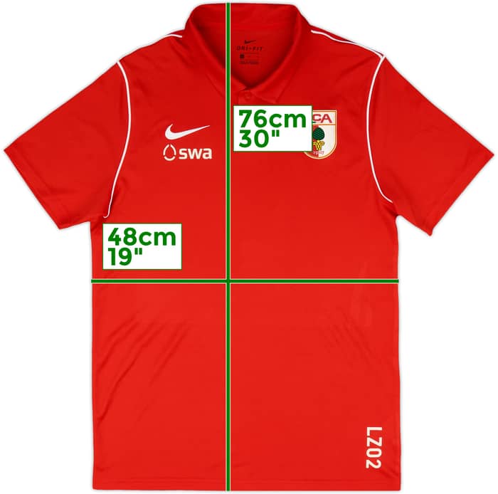 2020-21 Augsburg Nike Polo Shirt - 6/10 - (L)