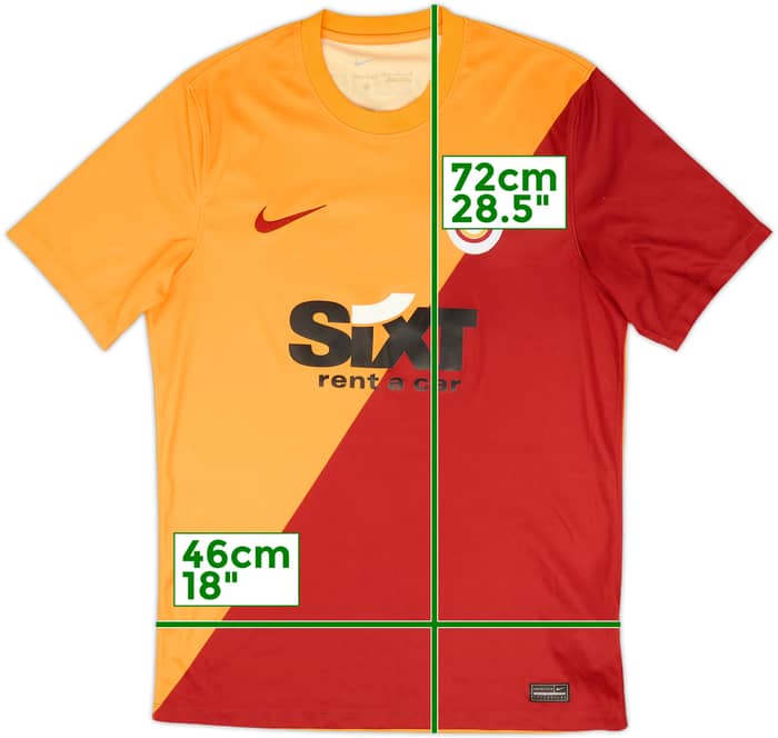 2021-22 Galatasaray Home Shirt - 5/10 - (M)