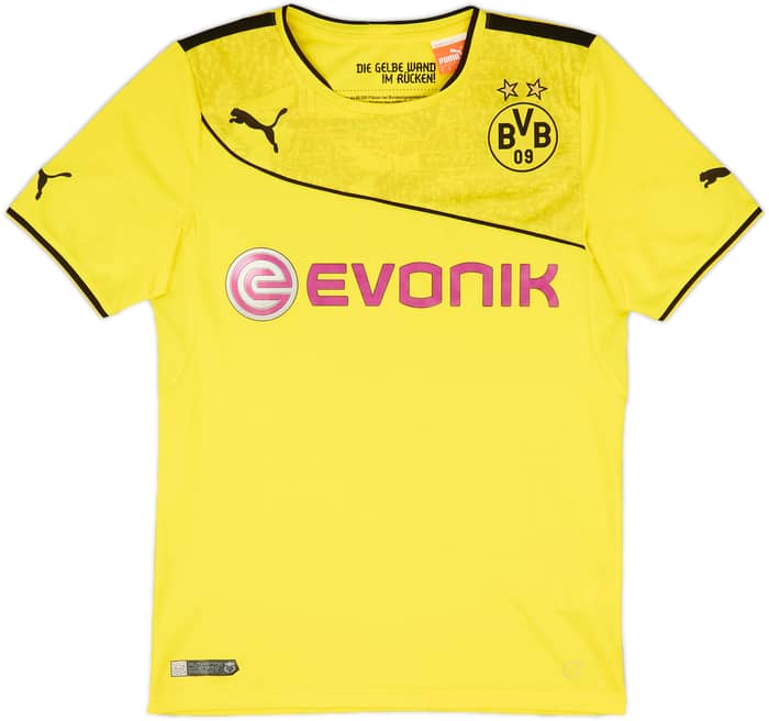 2013-14 Borussia Dortmund Winter Home Shirt - 10/10 - (S)