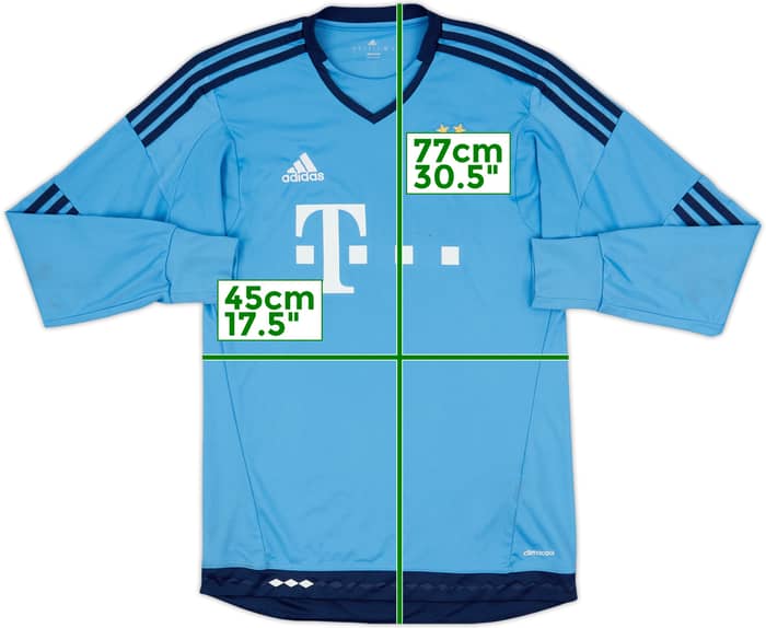 2015-16 Bayern Munich GK Shirt - 6/10 - (S)