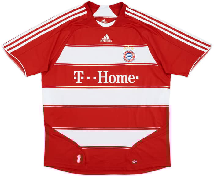 2007-08 Bayern Munich Home Shirt Van Buyten #5 - 6/10 - (XL)