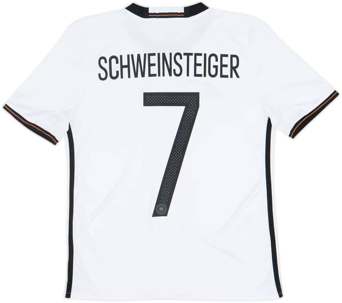2015-16 Germany Home Shirt Schweinsteiger #7 - 8/10 - (L.Boys)