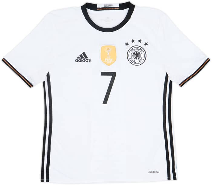 2015-16 Germany Home Shirt Schweinsteiger #7 - 8/10 - (L.Boys)