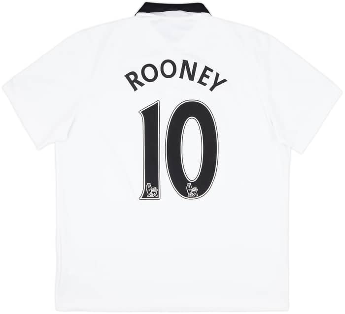 2014-15 Manchester United Away Shirt Rooney #10 - 6/10 - (XL)