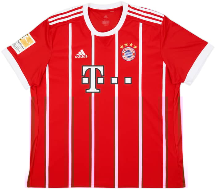 2017-18 Bayern Munich Home Shirt Lewandowski #9 - 8/10 - (XXL)