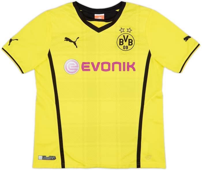2013-14 Borussia Dortmund Home Shirt - 6/10 - (XL.Boys)