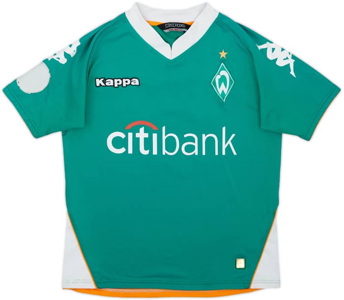 2007-08 Werder Bremen Home Shirt Diego #10 - 6/10 - (XL.Boys)