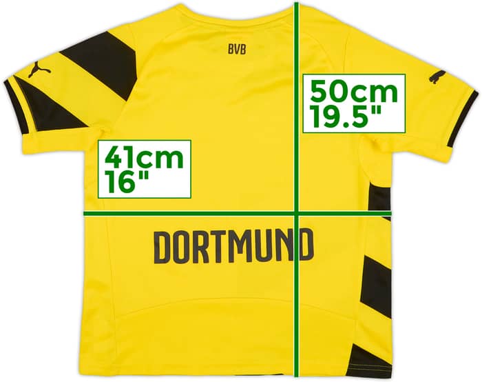 2014-15 Borussia Dortmund Home Shirt - 6/10 - (M.Boys)