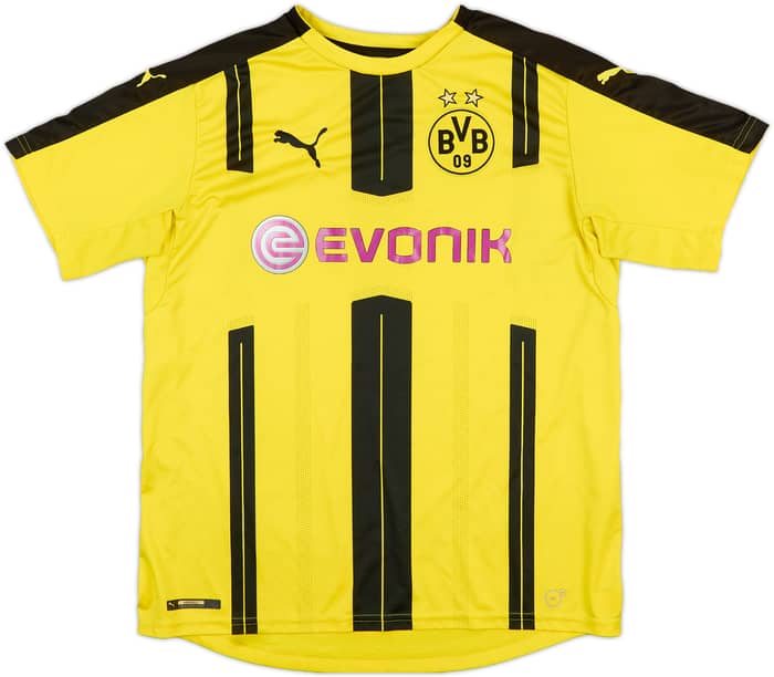 2016-17 Borussia Dortmund Home Shirt - 7/10 - (XL.Boys)