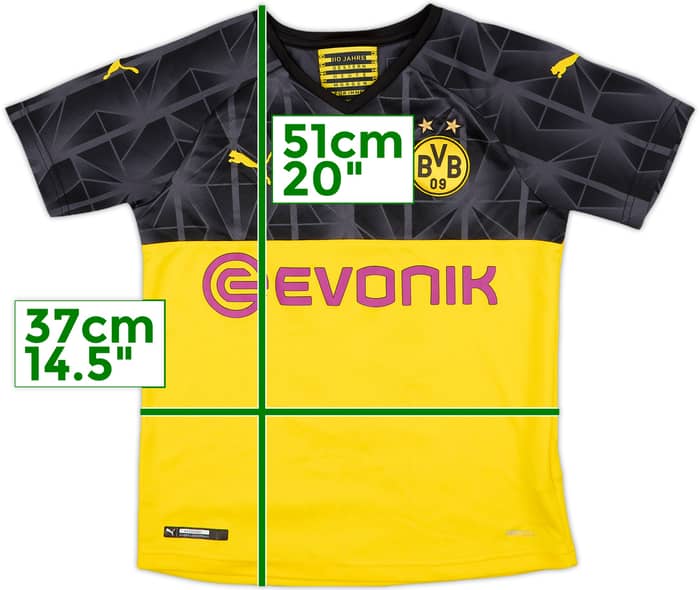 2019-20 Borussia Dortmund CL Shirt Guerreiro #13 - 6/10 - (S.Boys)